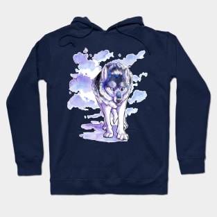 Stalking Wolf Hoodie